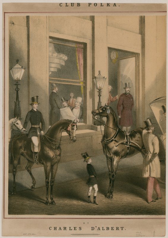 Club Polka von Charles dAlbert von John Brandard