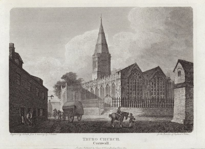 Truro Kirche, Cornwall von John Britton