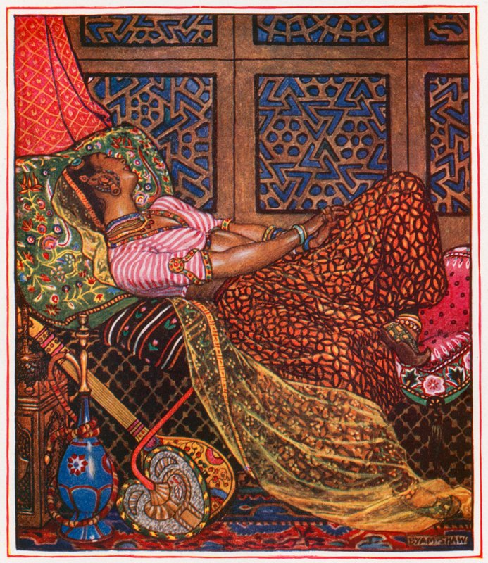 Zira in Gefangenschaft von John Byam Liston Shaw