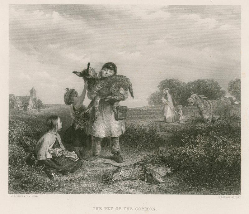 Der Liebling der Gemeinen von John Callcott Horsley