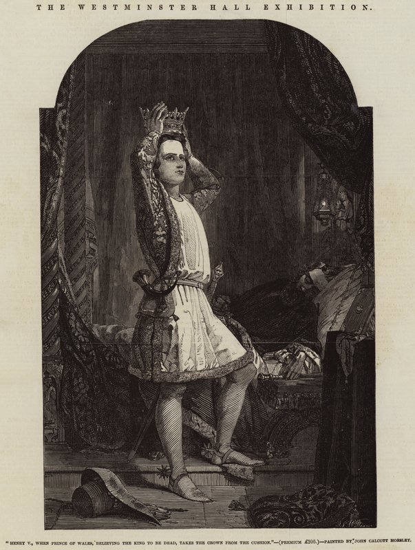 Die Westminster Hall Ausstellung von John Callcott Horsley