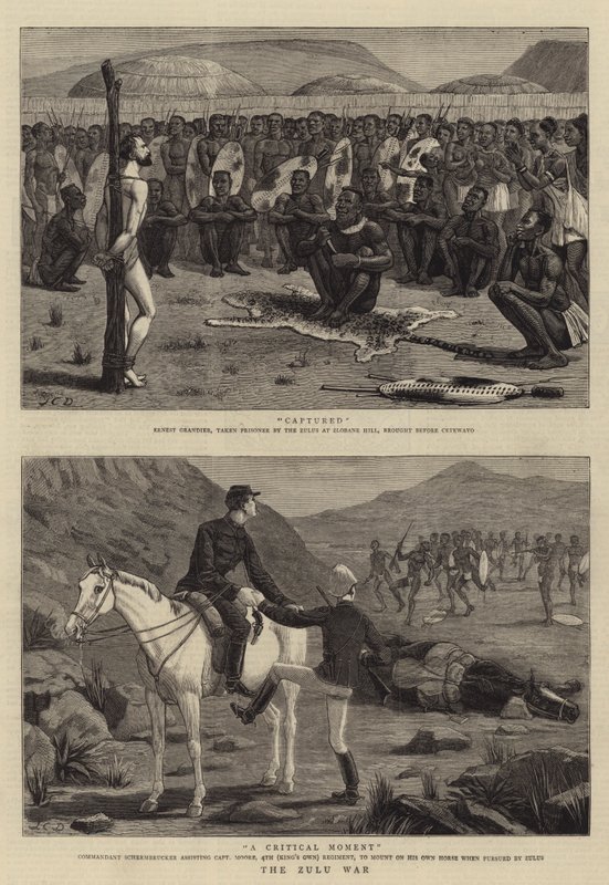 Der Zulukrieg von John Charles Dollman