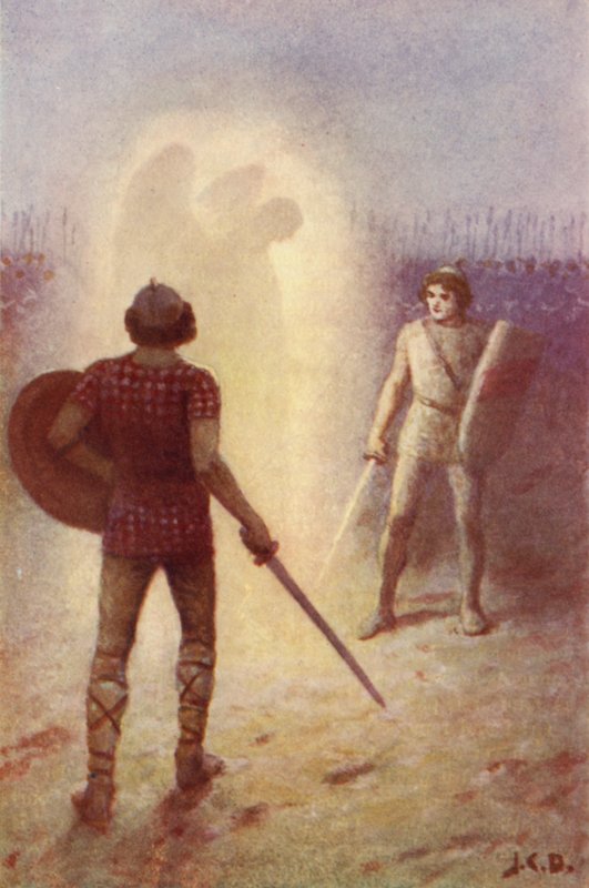 Der lange Kampf ist beendet von John Charles Dollman
