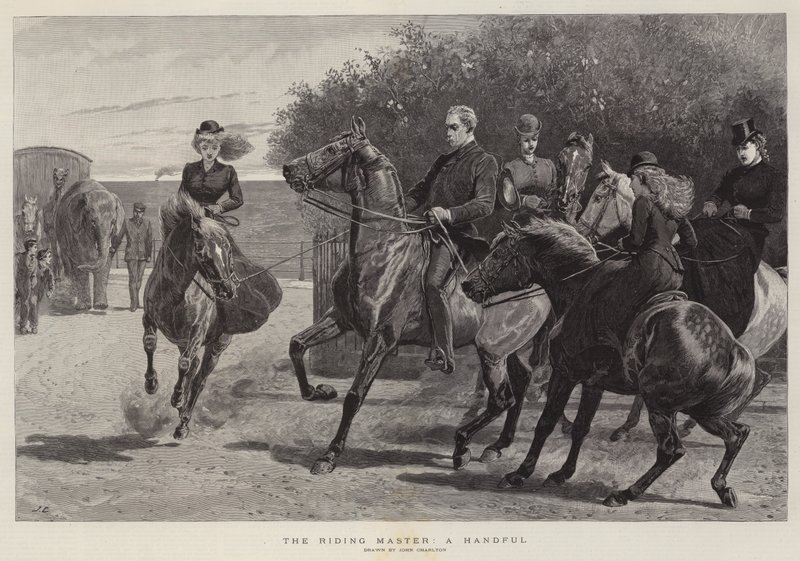 Der Reitlehrer, eine Handvoll von John Charlton