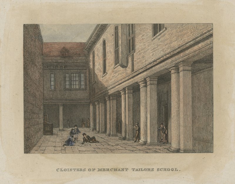 Merchant Tailors Schule von John Chessell Buckler