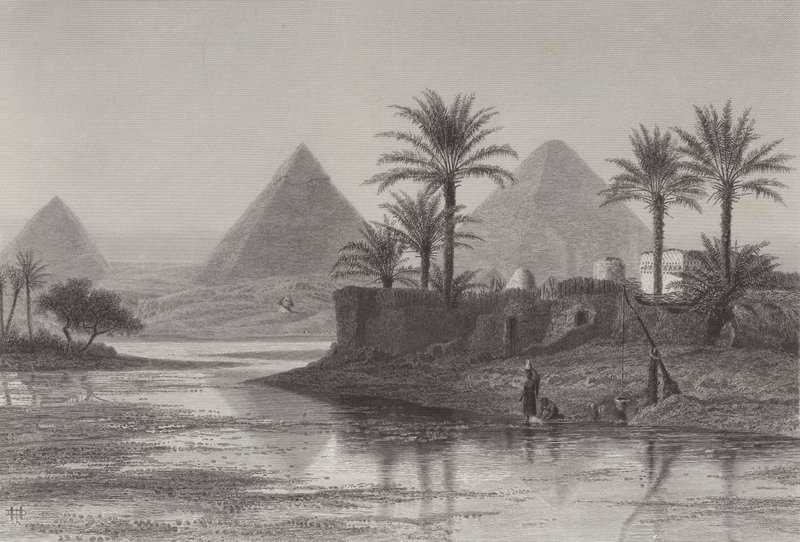 Pyramiden von Gizeh von John Douglas Woodward