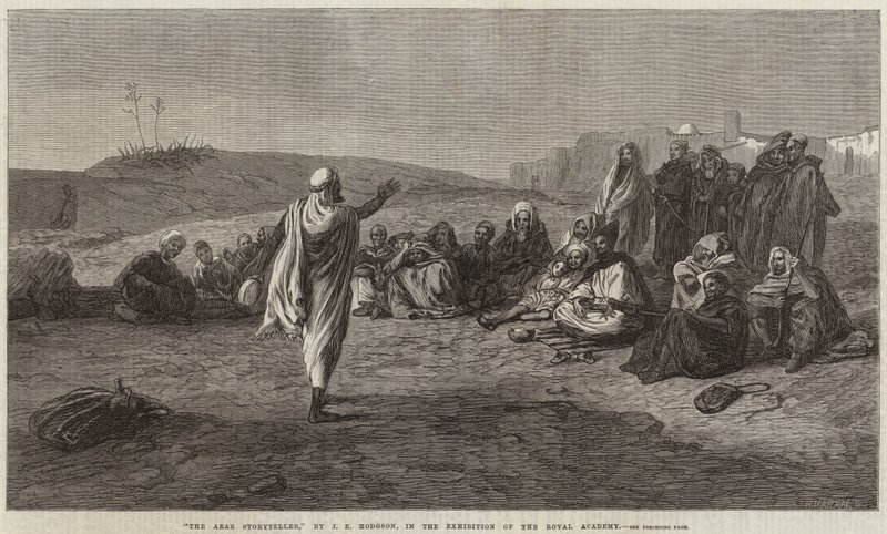 Der arabische Geschichtenerzähler von John Evan Hodgson