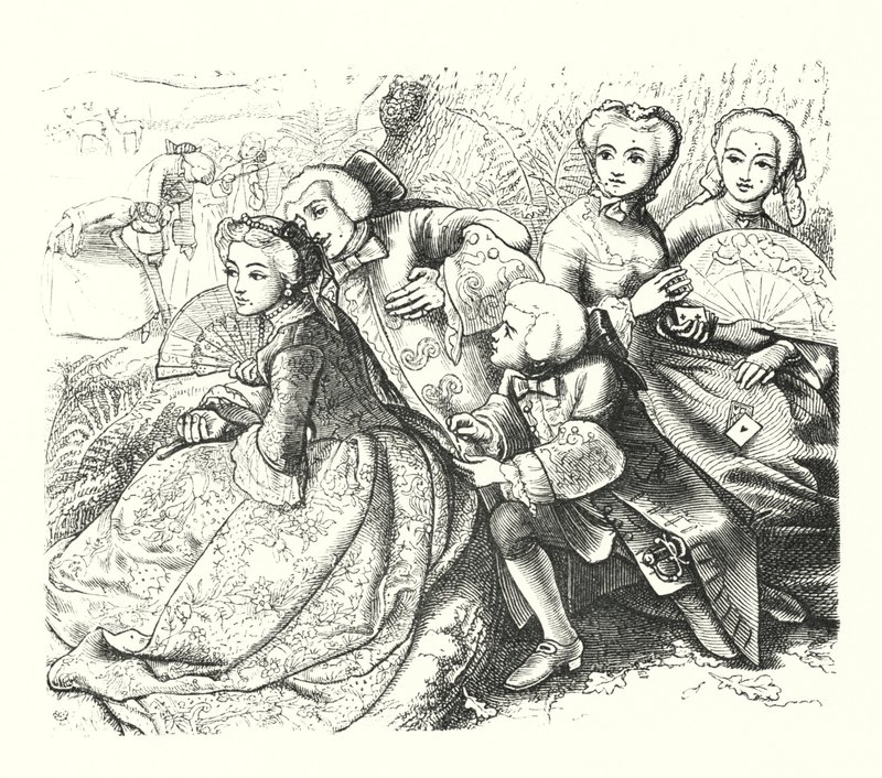 Die sprechende Eiche von John Everett (after) Millais