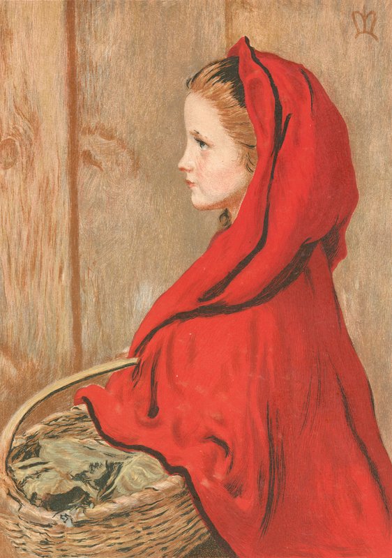 Rotkäppchen von John Everett Millais