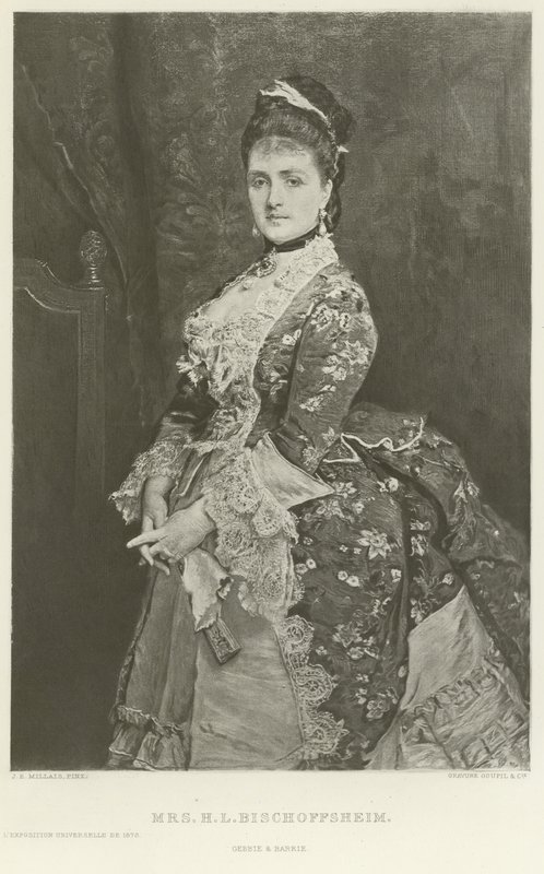 Mrs H L Bischoffsheim von John Everett Millais