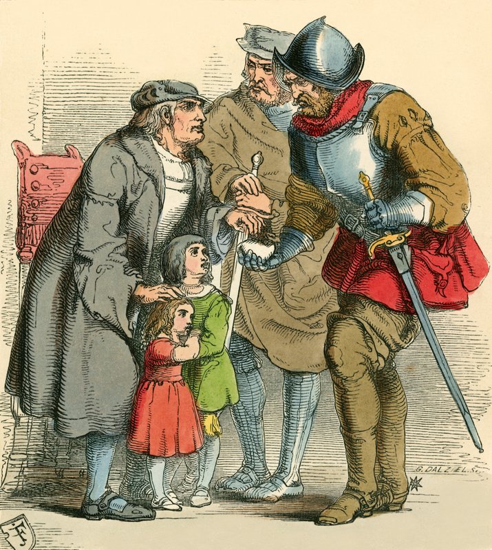 Die Kinder, die von den Raufbolden weggenommen wurden von John Franklin