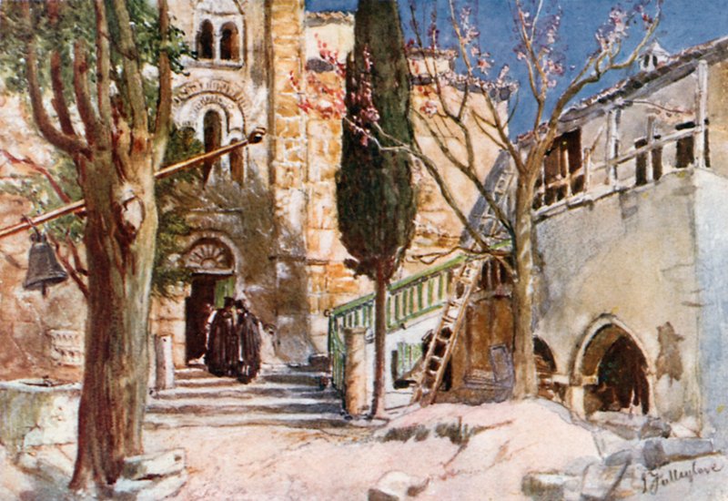 Kloster von Daphni von John Fulleylove