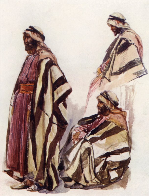 Fellah in Festtagskleidung von John Fulleylove
