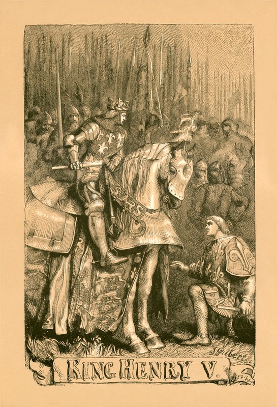 König Heinrich V. von John Gilbert