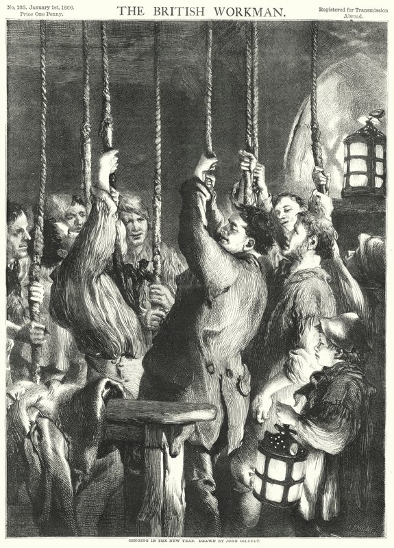 Das neue Jahr einläuten von John Gilbert