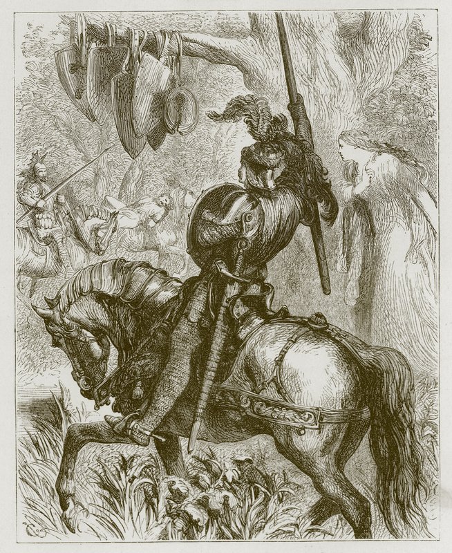 Sir Lancelot du Lake von John Gilbert