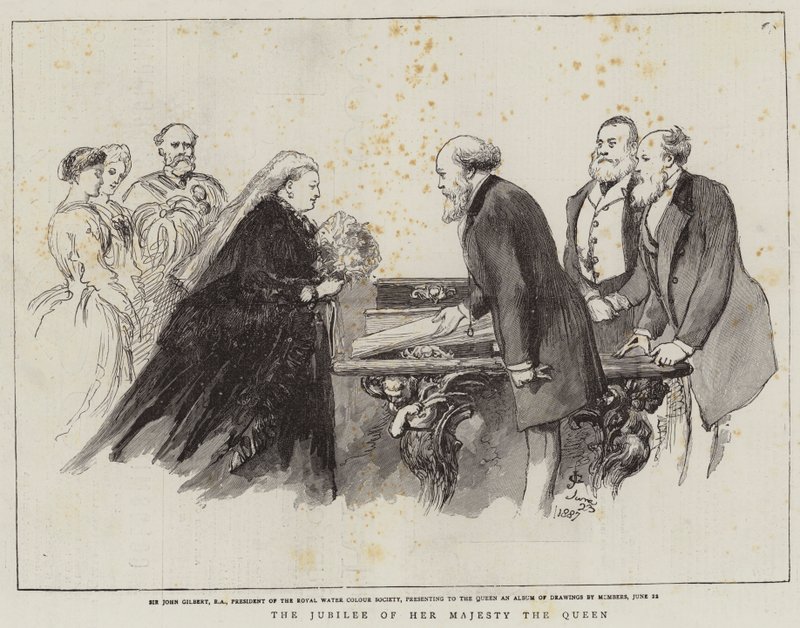 Das Jubiläum Ihrer Majestät der Königin von John Gilbert