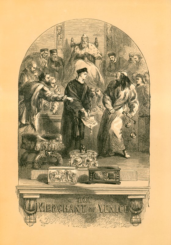 Der Kaufmann von Venedig von John Gilbert