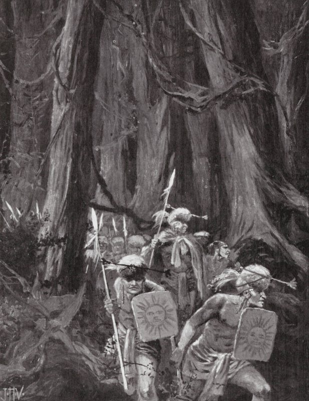 Die Einwanderung der Maya von John Harris Valda