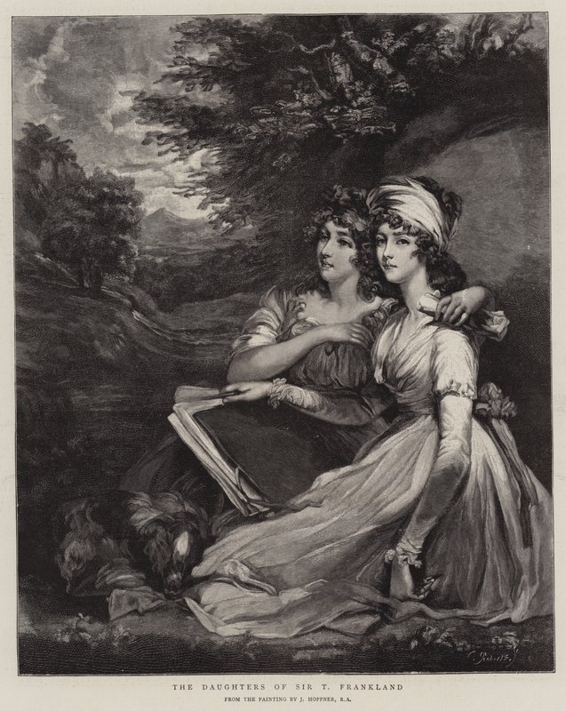 Die Töchter von Sir T. Frankland von John Hoppner