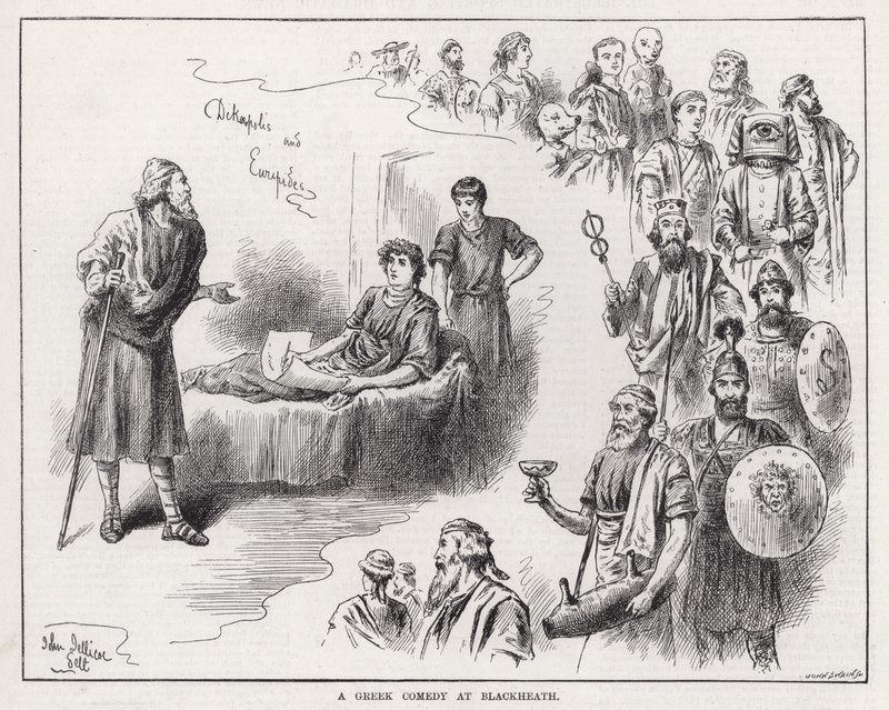 Eine griechische Komödie in Blackheath von John Jellicoe