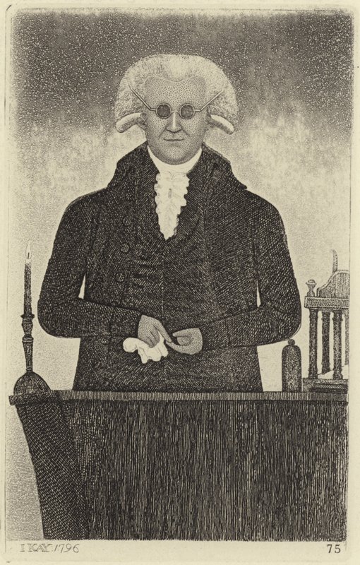 Porträt von Henry Moyes von John Kay