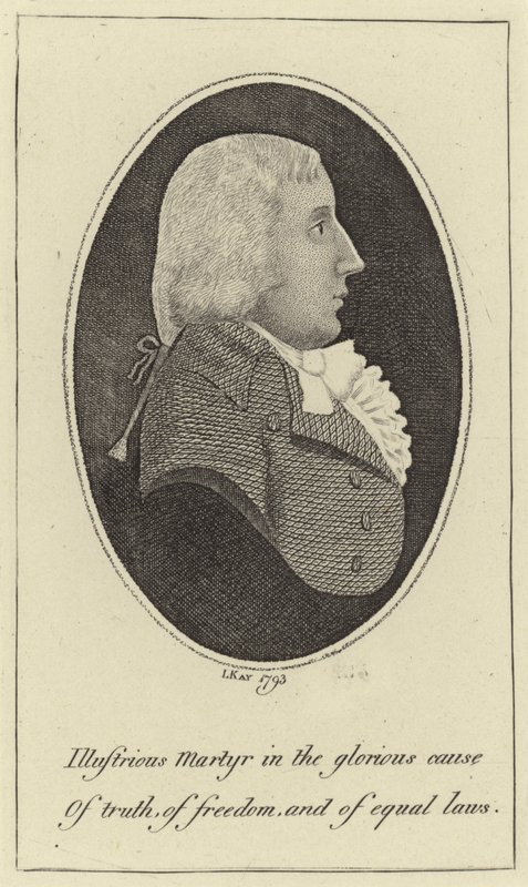 Porträt von Thomas Muir von John Kay