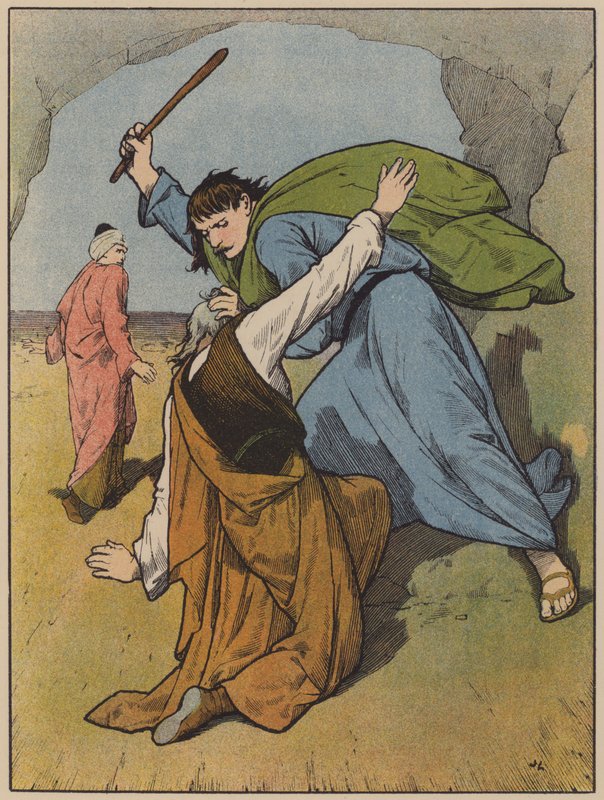 Moses tötet den grausamen Aufseher von John Lawson