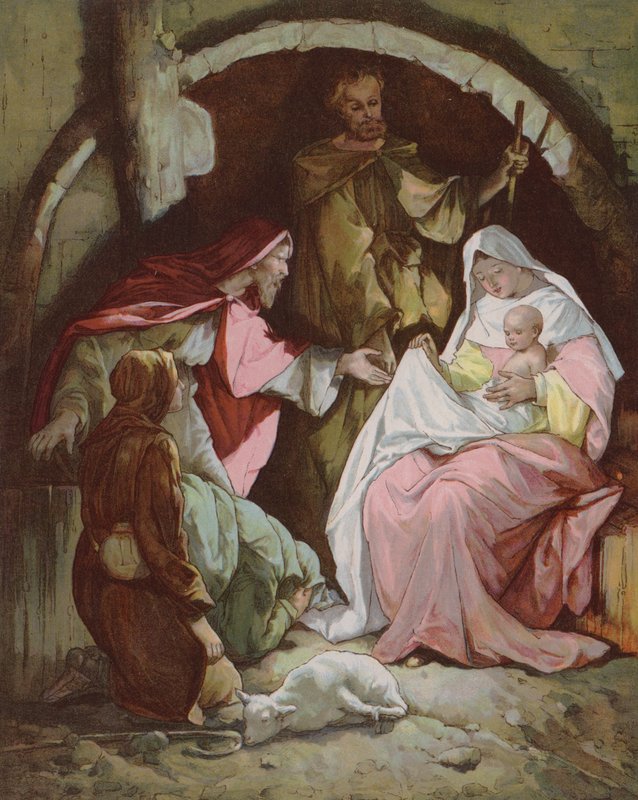 Die Weisen finden das Jesuskind von John Lawson