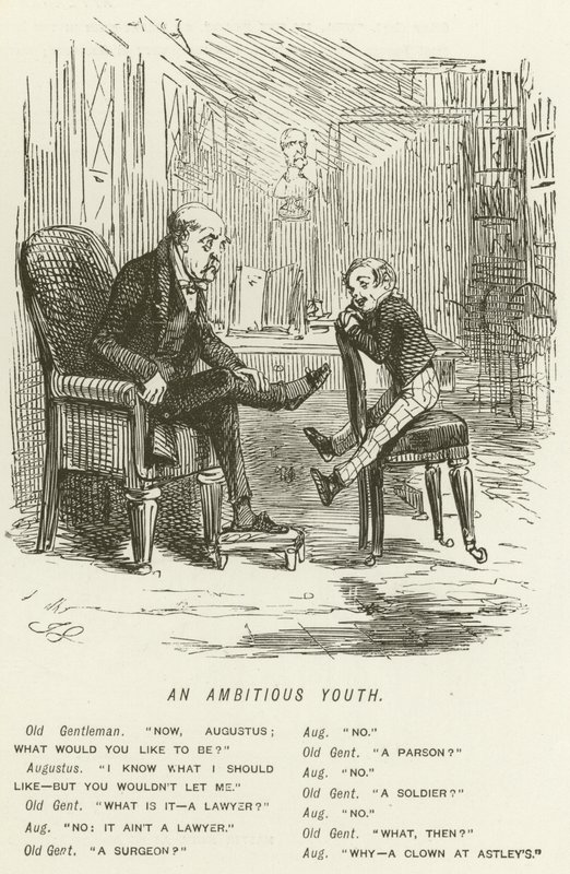 Ein ehrgeiziger Jugendlicher von John Leech