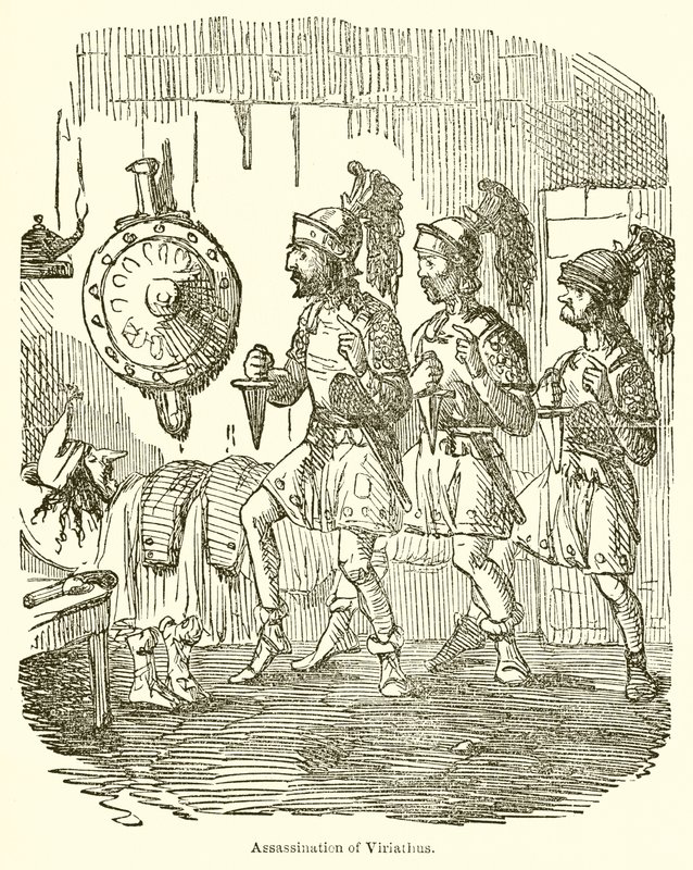 Ermordung von Viriathus von John Leech