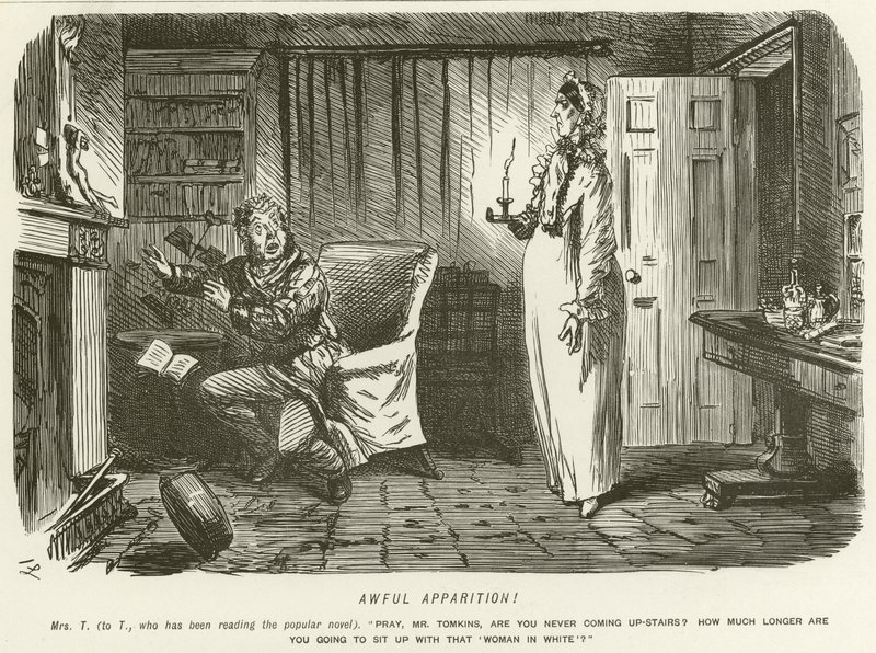 Schreckliche Erscheinung! von John Leech