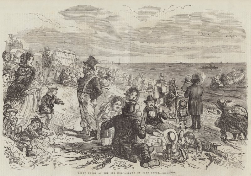 Acht Stunden am Meer von John Leech