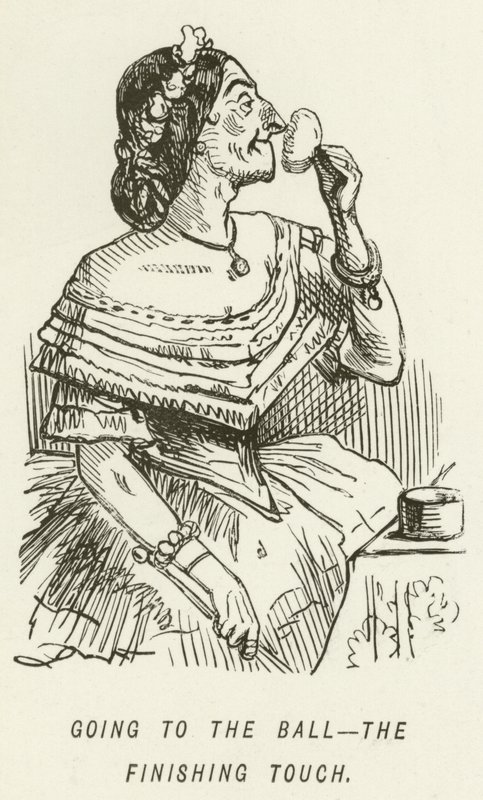 Zum Ball gehen - Der letzte Schliff von John Leech