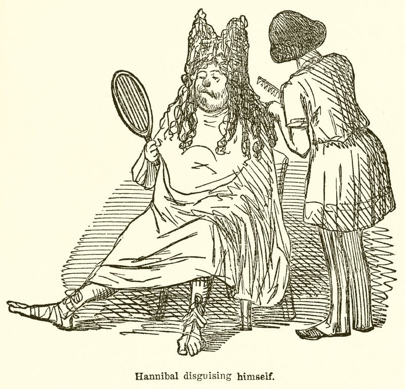 Hannibal verkleidet sich von John Leech