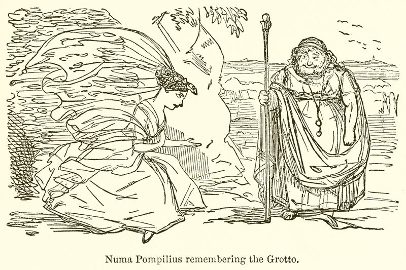 Numa Pompilius erinnert sich an die Grotte von John Leech