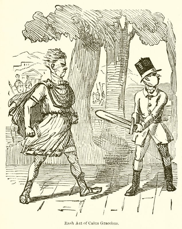 Rash Act of Caius Gracchus von John Leech