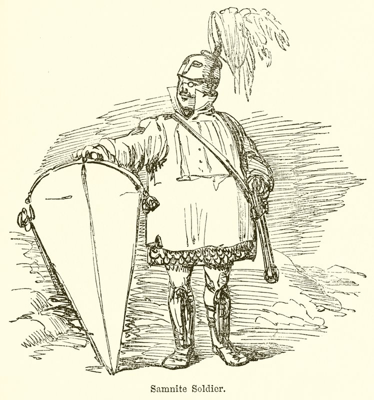 Samnitischer Soldat von John Leech
