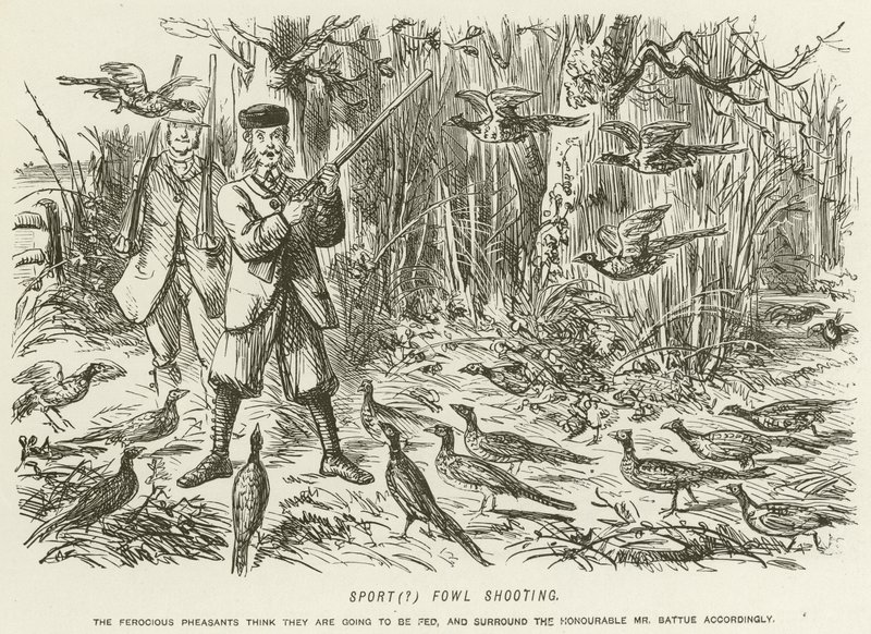 Sportvogeljagd von John Leech
