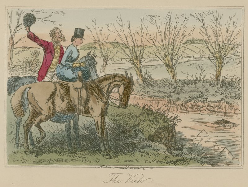 Die Aussicht von John Leech