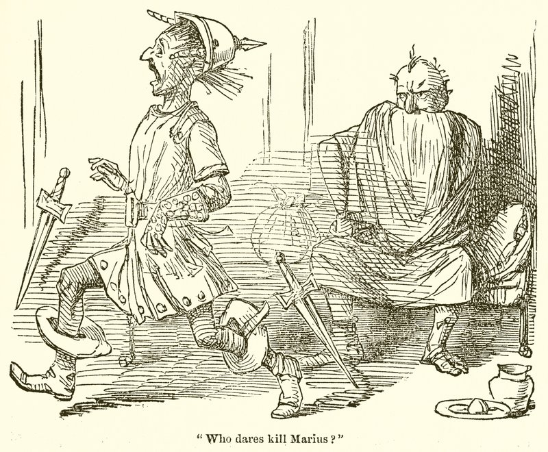 Wer wagt es, Marius zu töten von John Leech