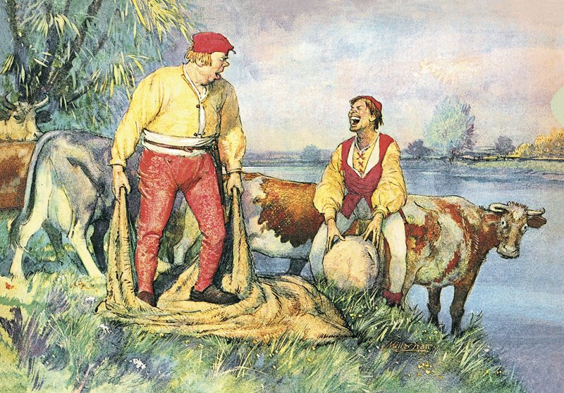 Groß Klaus und Klein Klaus von John Millar Watt