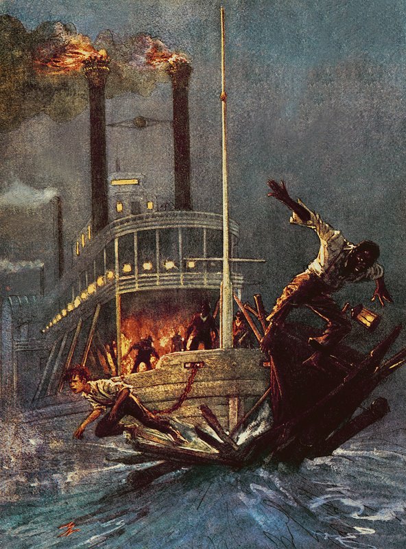 Huckleberry Finn von John Millar Watt
