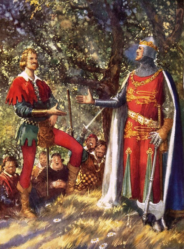 Robin Hood und Richard Löwenherz von John Millar Watt
