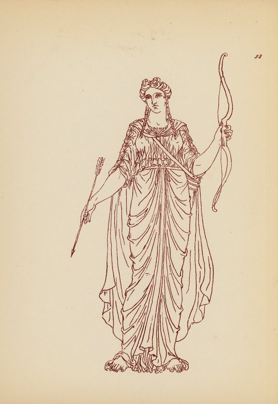 Antikes griechisches Frauenkostüm von John Moyr Smith
