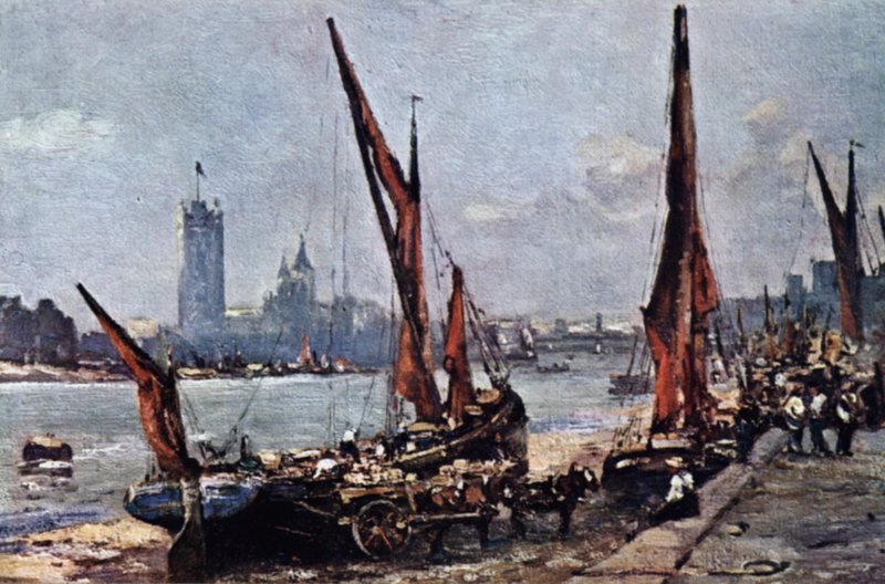 Häuser des Parlaments von Vauxhall von John Muirhead