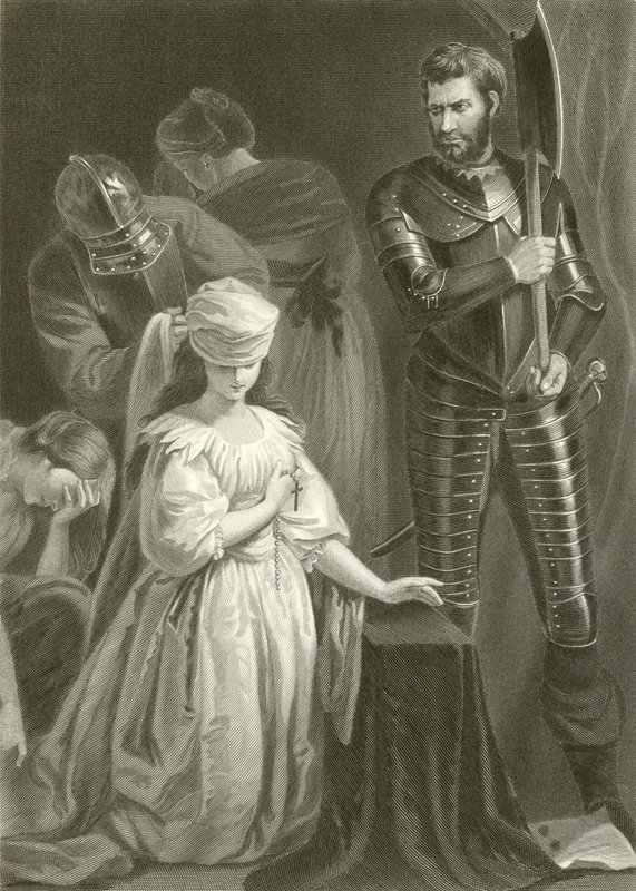 Hinrichtung von Maria Stuart von John Opie