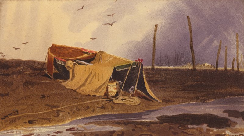 Boot am Strand von John Sell Cotman