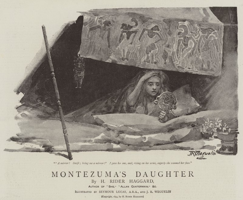 Montezumas Tochter von John Seymour Lucas