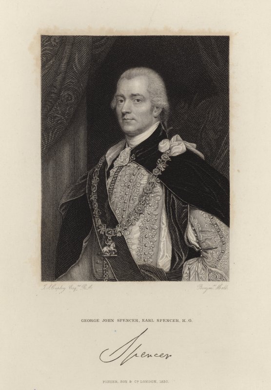 George Spencer, 2. Earl Spencer von John Singleton Copley